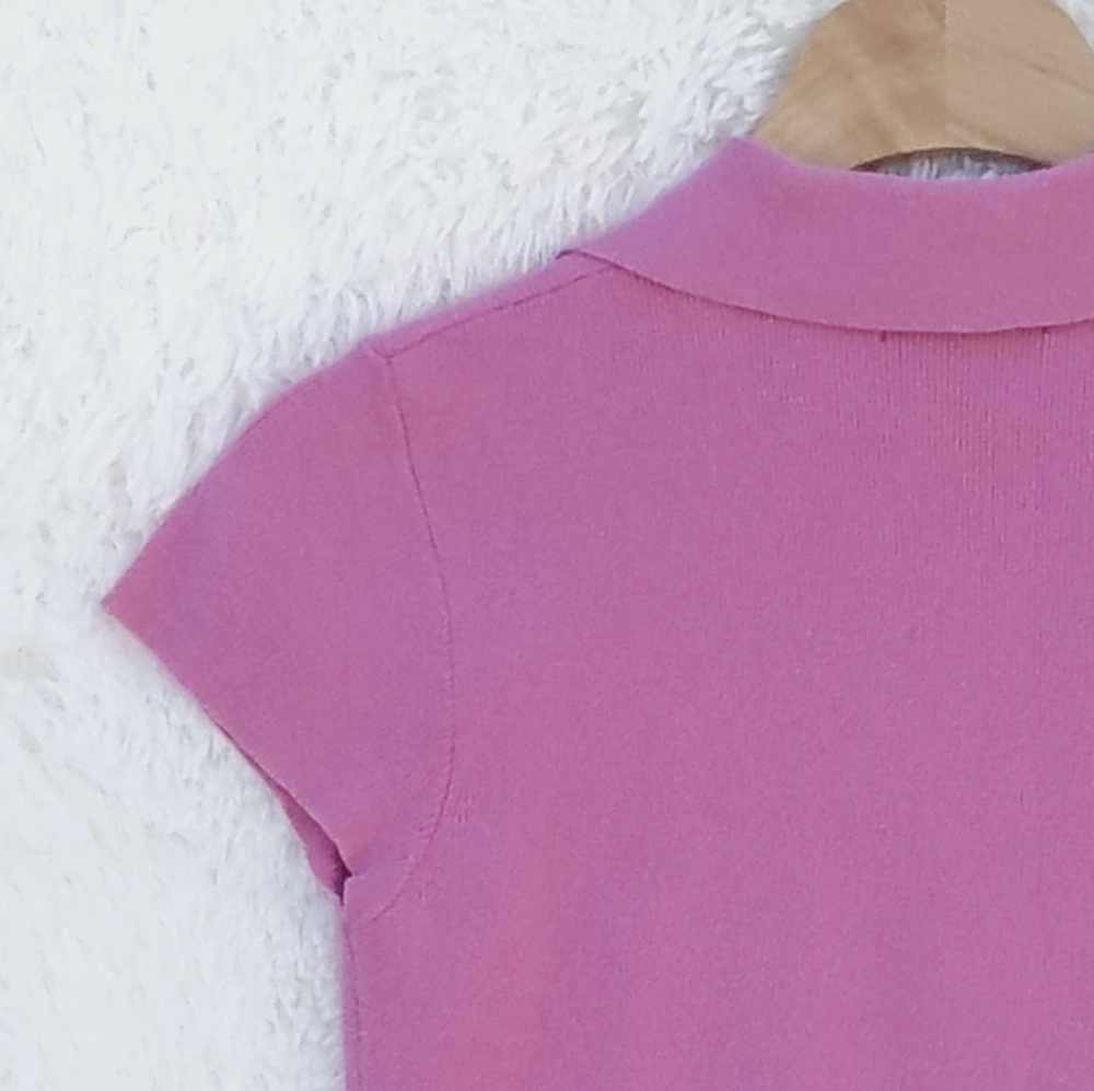 Express Women’s Size M Short Sleeve Knit Top - Picture 9 of 11